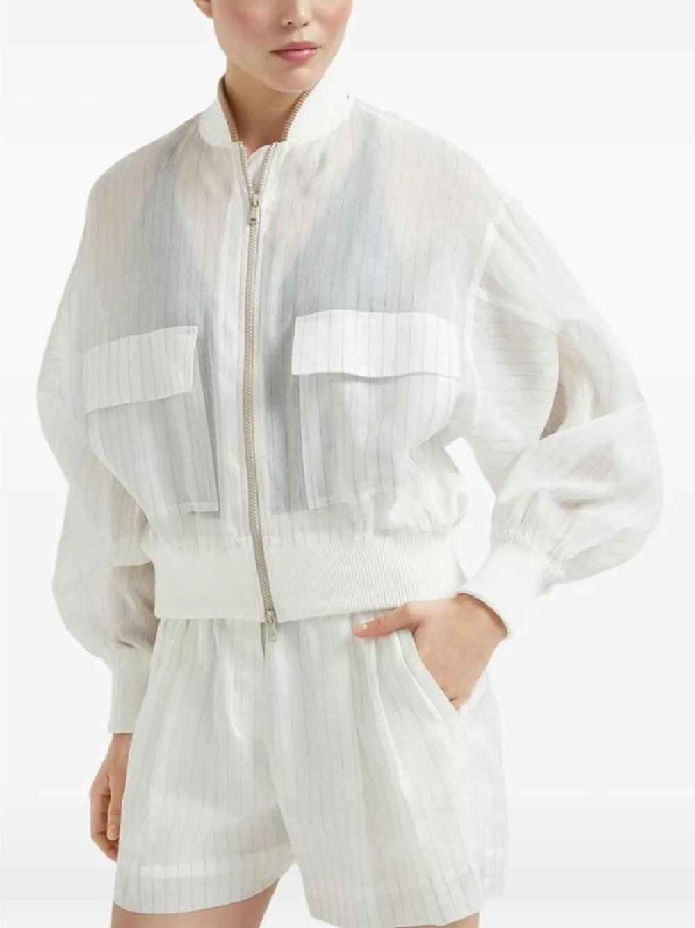 Brunello Cucinelli SWEATER - White | 962e1d39a133225966485081174ebf8249803fbd