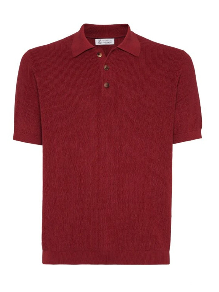 Brunello Cucinelli POLO - Red | 3d4f0b1a2c682074a251ce3dd07ea7bd6c43fad6