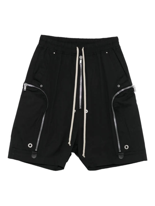 Zip-Up Shorts