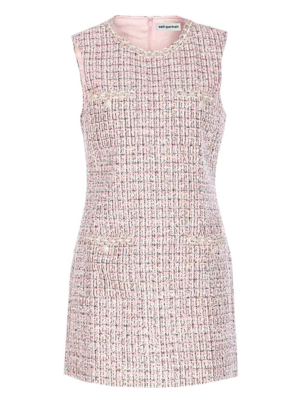 Self-Portrait DRESS - Pink & Purple | 745e264248f7309f71b99f2e28c0472f2605524c