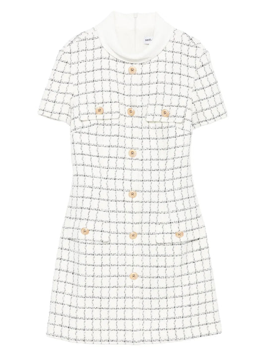 Short Checked Dress