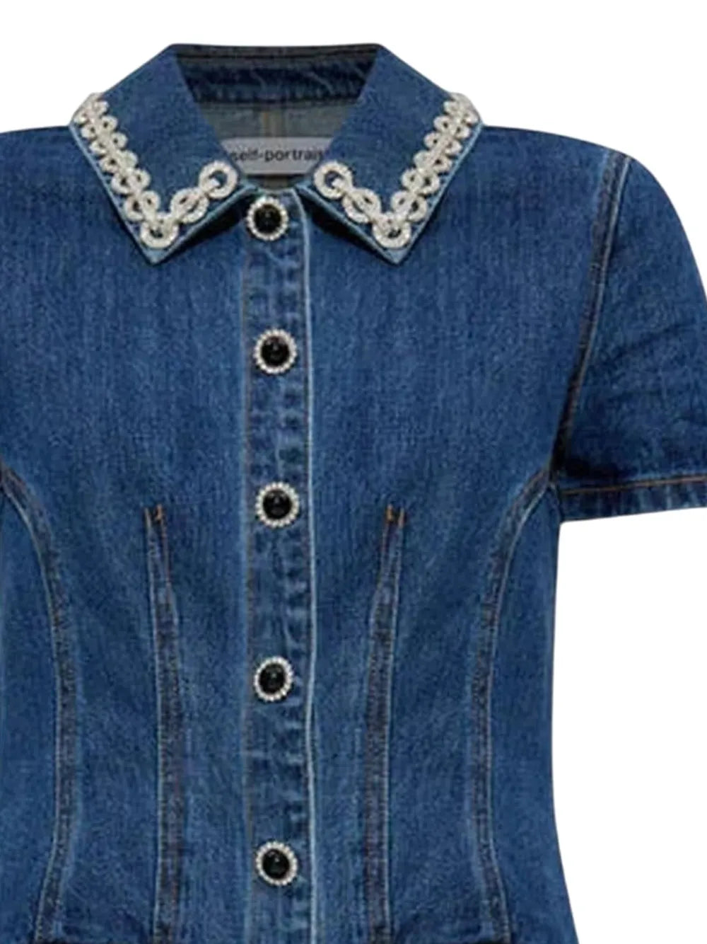 Self-Portrait DRESS - Blue | b9a7f46a117a8110482735175d4aad33dd1e0871