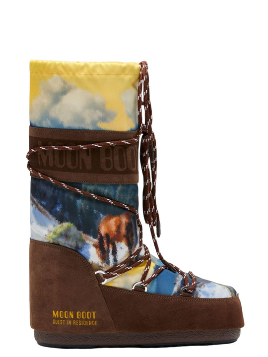Icon Moon Boot X Guest In Residence Boots