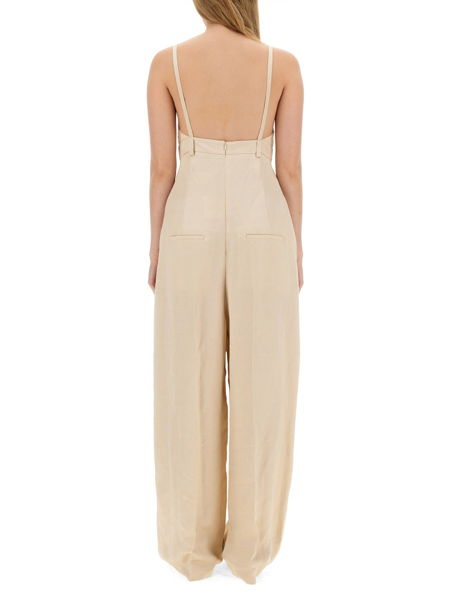 Alysi Jumpsuits - Beige | Wanan Luxury