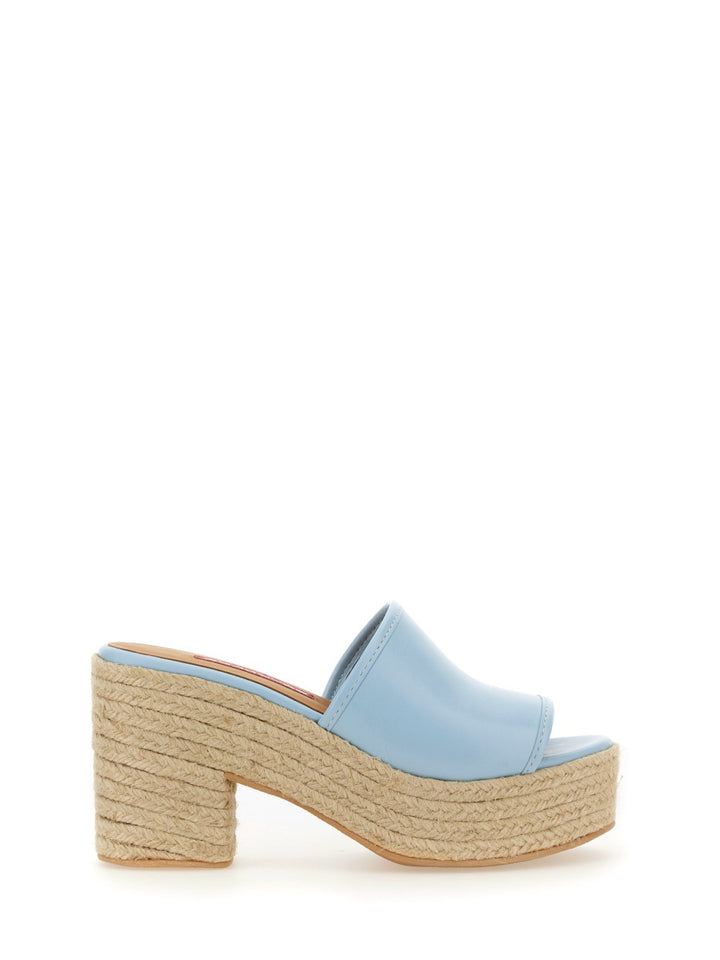Moschino Jeans Sandals - White, Light Blue | Wanan Luxury