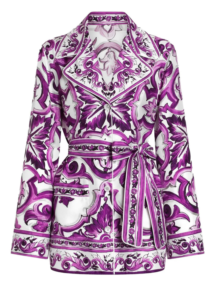 Dolce & Gabbana SHIRT - Pink & Purple | 86ca68db089743f5f96a45941ac325a3df6ad0b8