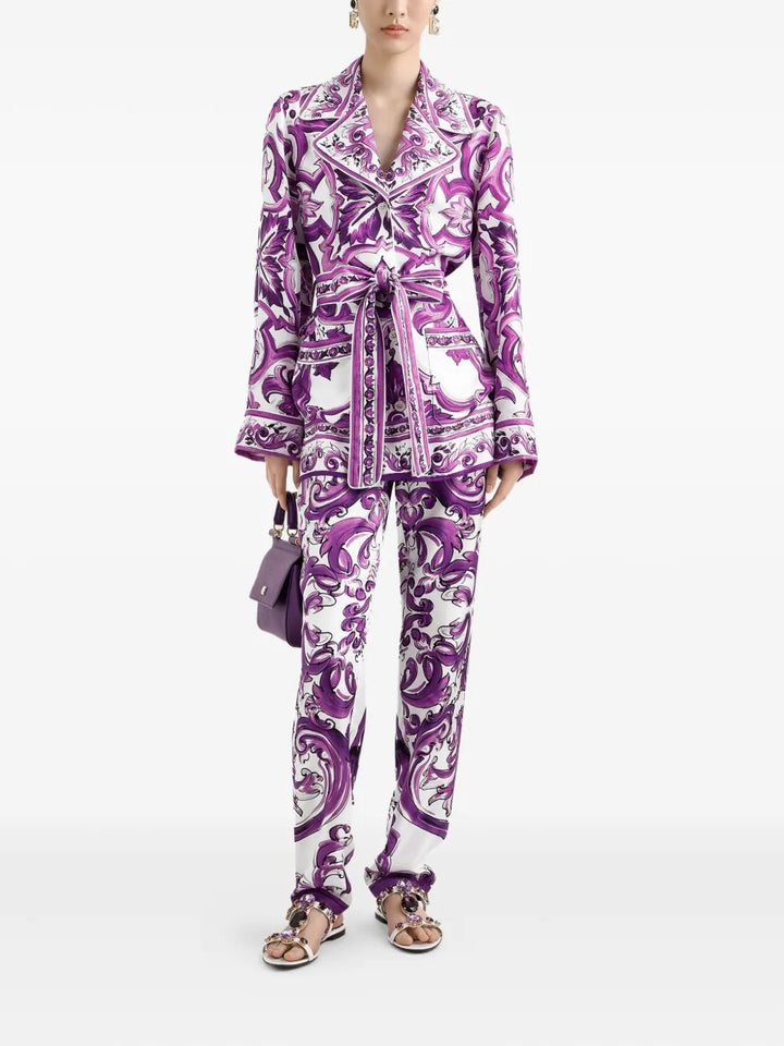 Dolce & Gabbana SHIRT - Pink & Purple | 997ceab75320302e78d51fe2d4cdfdecd540a591