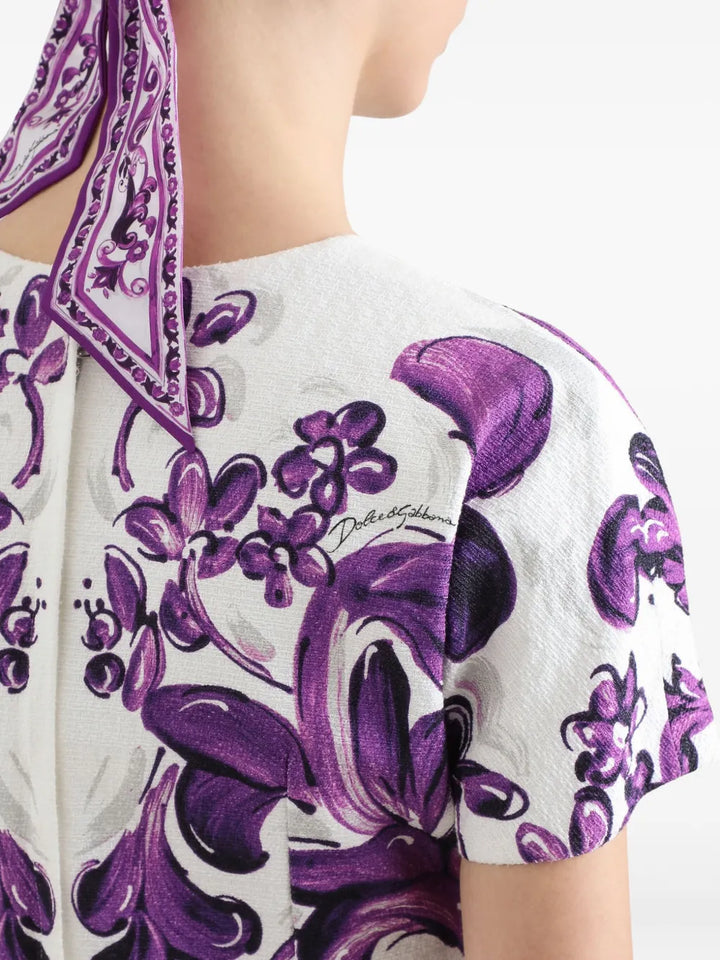 Dolce & Gabbana DRESS - Pink & Purple | d3b5375becae679c255975490ed0b12b9b35b963