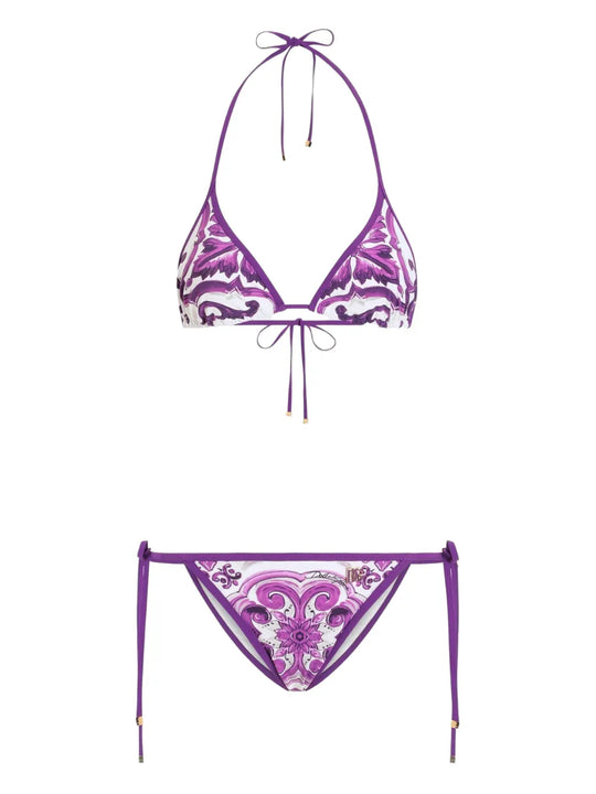 Majolica Print Bikini