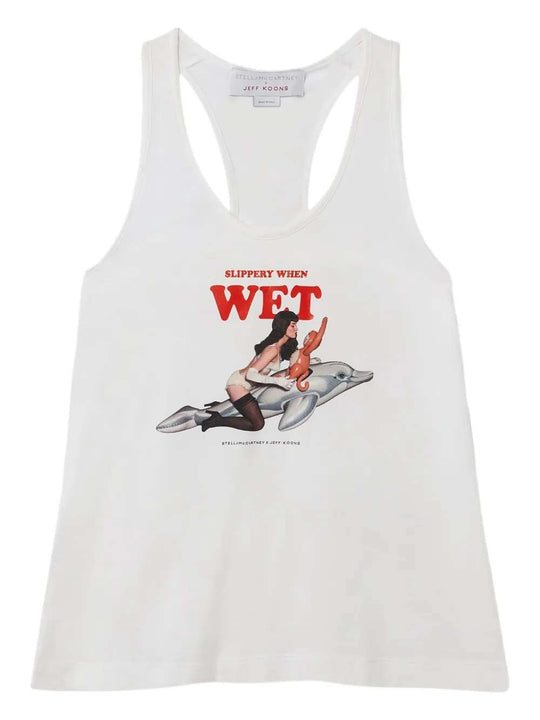 Graphic Print Tank Top