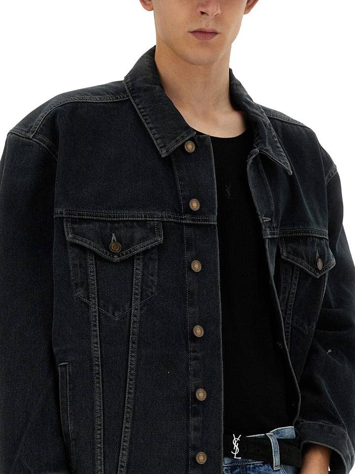Saint Laurent Jackets - Blue | Wanan Luxury