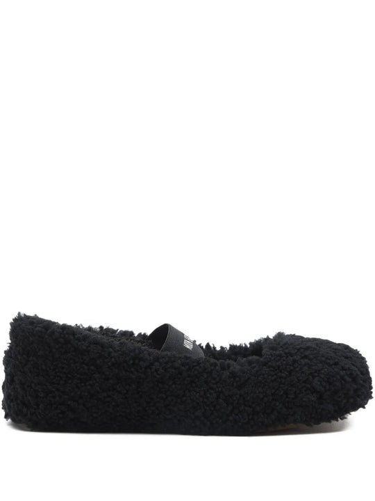Shearling Ballet Flats