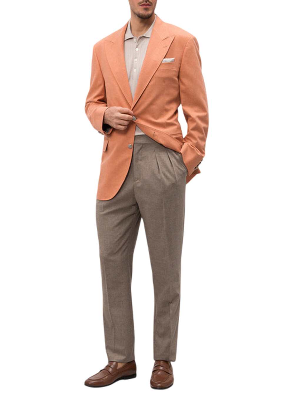 Brunello Cucinelli POLO - Brown | 95c1d67ccf70b63842bc2f7b414c5da2cebcff3d