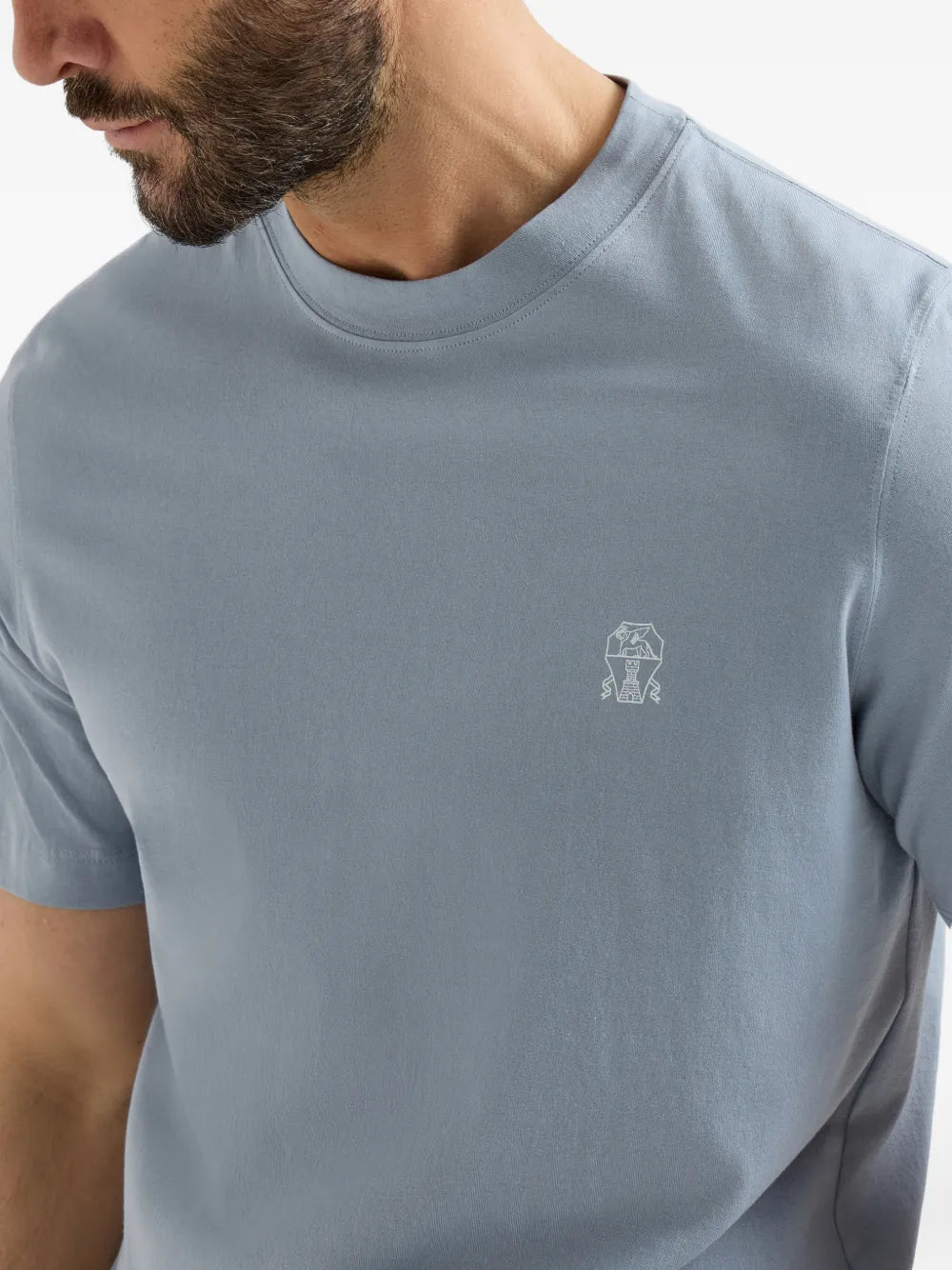 Brunello Cucinelli T-shirts - Blue | d075623aa9dea68d9fc8c803790be2f9f000f4ec