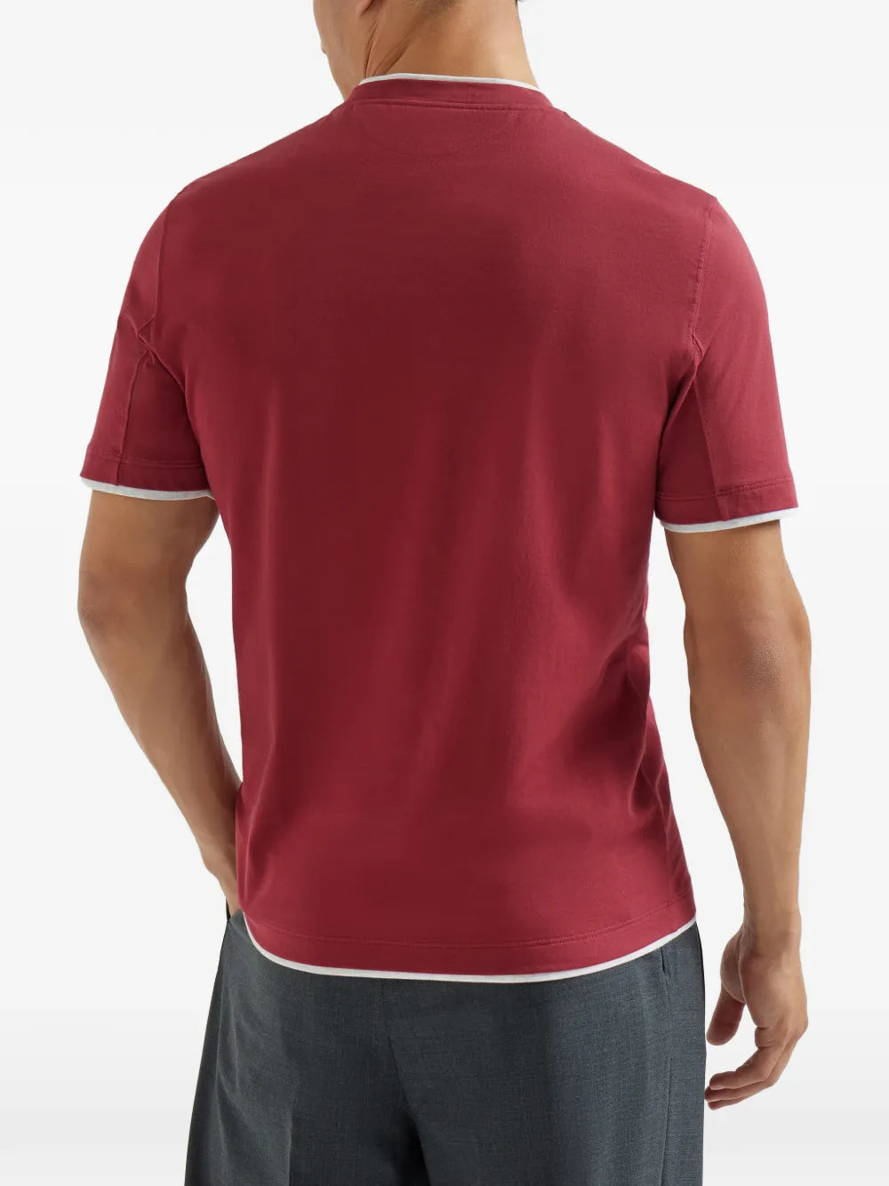 Brunello Cucinelli T-shirts - Red | c1f6357628ccd0af66c09b2fa356316666b2b69c