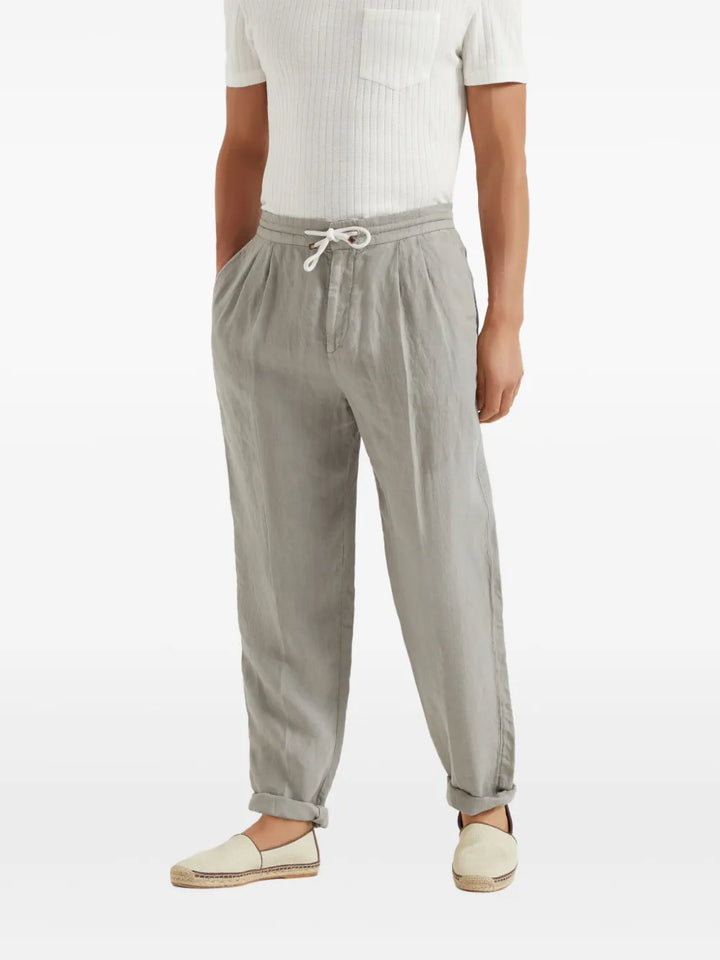 Brunello Cucinelli PANTS - Brown | 10218290fc09bc6c5701d06ef7df9df166ffc588