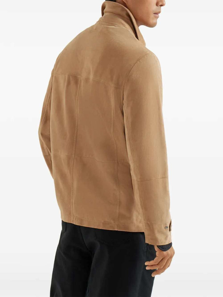 Brunello Cucinelli JACKET - Brown | 38944496fcc6fa7a216efe2527e8271c1e769722