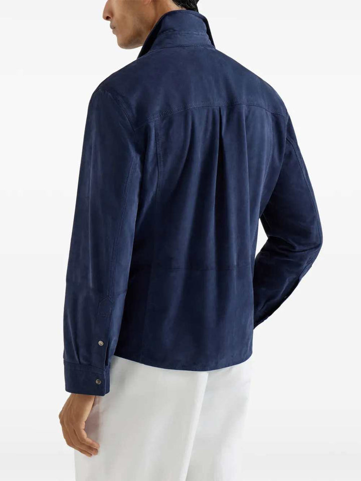 Brunello Cucinelli SHIRT - Blue | eecc124c8ab9acf29c7a6b49ca4d686ddbb67a05