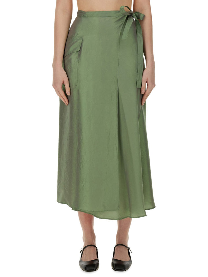 Aspesi Skirts - Green | Wanan Luxury