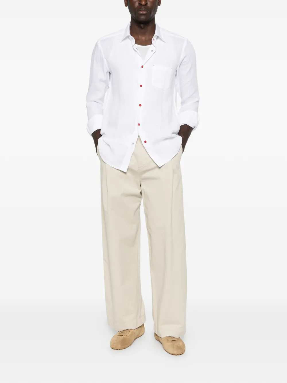 Kiton SHIRT - White | 0c6fccbf5a22c2de0ffa2977222fc62d53ba0738