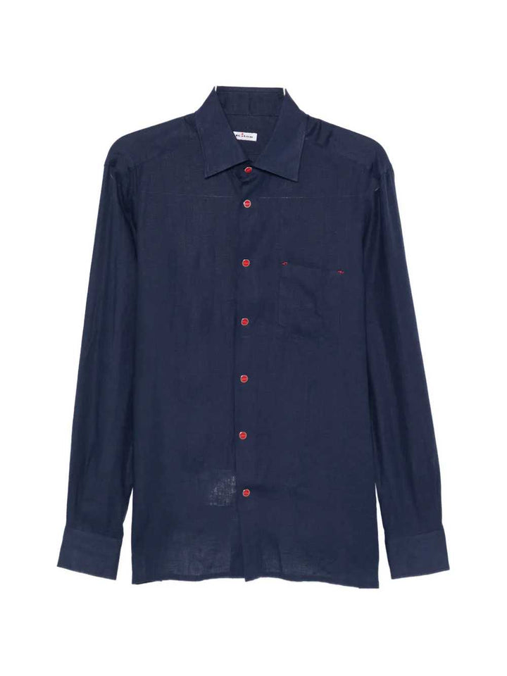 Kiton SHIRT - Blue | 2dd4129d2b076f3b454e32f41a4862e77e9b47a1