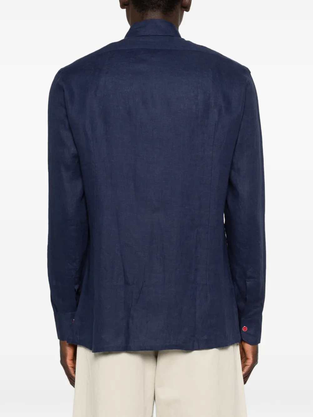 Kiton SHIRT - Blue | d38bcfcf06c02929cab1ae44b78d027a8c74e387