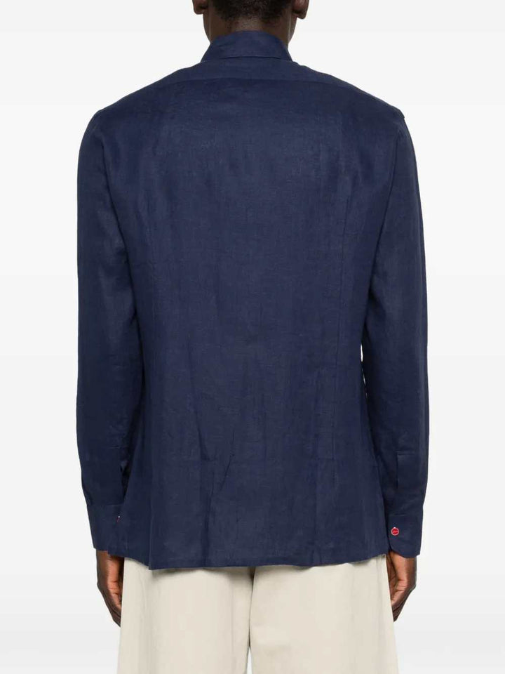 Kiton SHIRT - Blue | d38bcfcf06c02929cab1ae44b78d027a8c74e387
