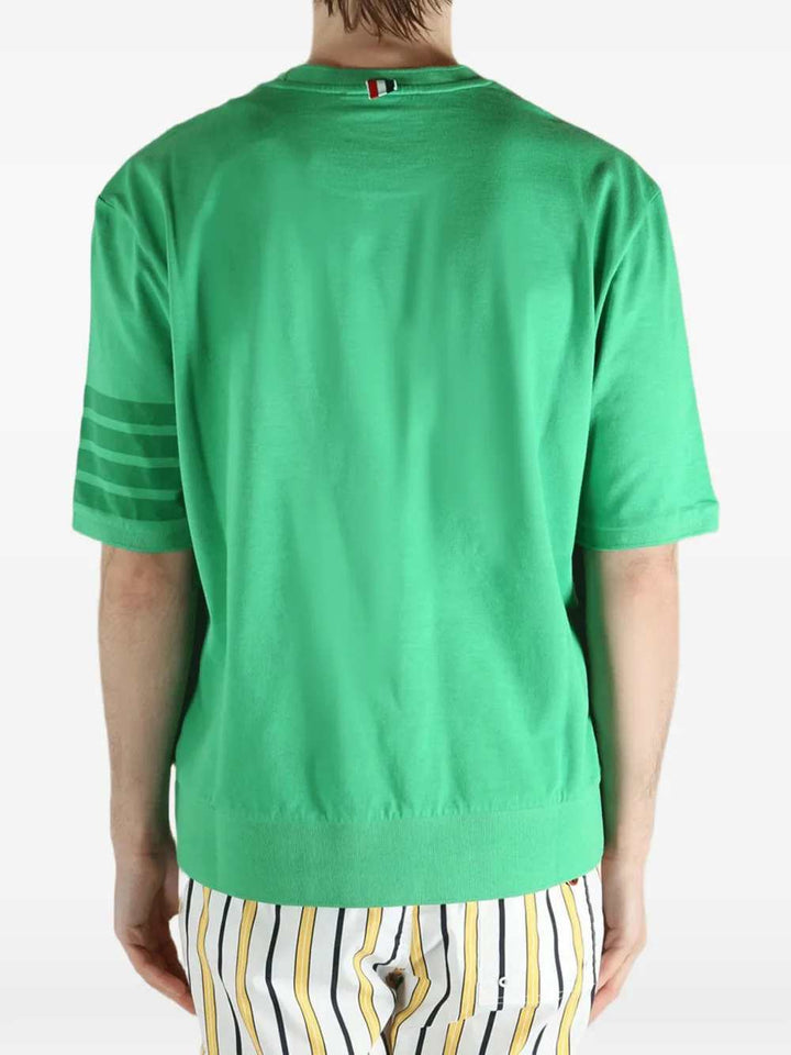 Thom Browne TSHIRT - Green | 0928e59050dc40b9de126d2bd5ce35635079930b
