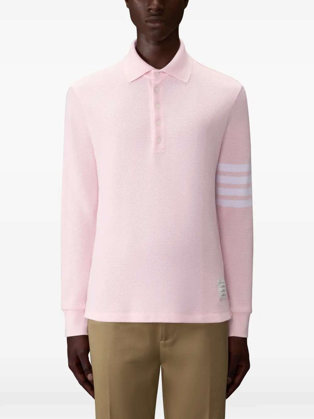 Thom Browne POLO - Pink & Purple | 53466ed025c271e46b9650a9cbb1df4a8ebbad0b