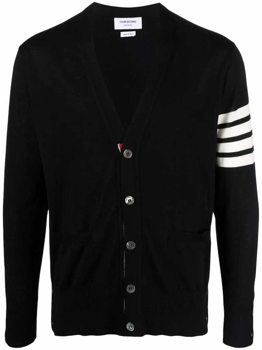 Cardigan With 4 Stripe Detail
