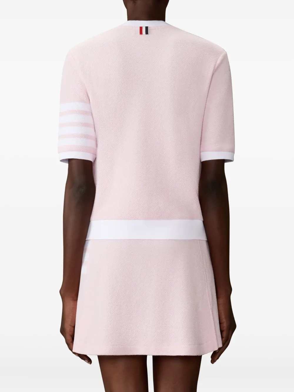 Thom Browne TSHIRT - Pink & Purple | be47bbe1e6da49a2deb57ca761246e0ff71bc0f7