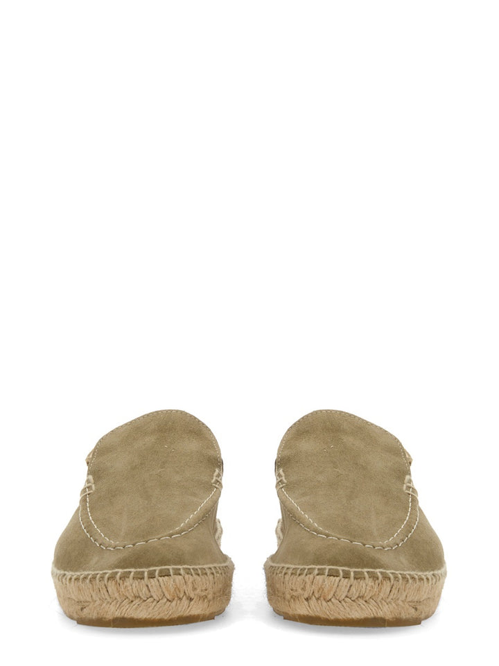 Manebí Flat Shoes - Green | Wanan Luxury