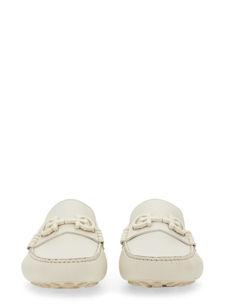 Ferragamo Loafers - White | Wanan Luxury