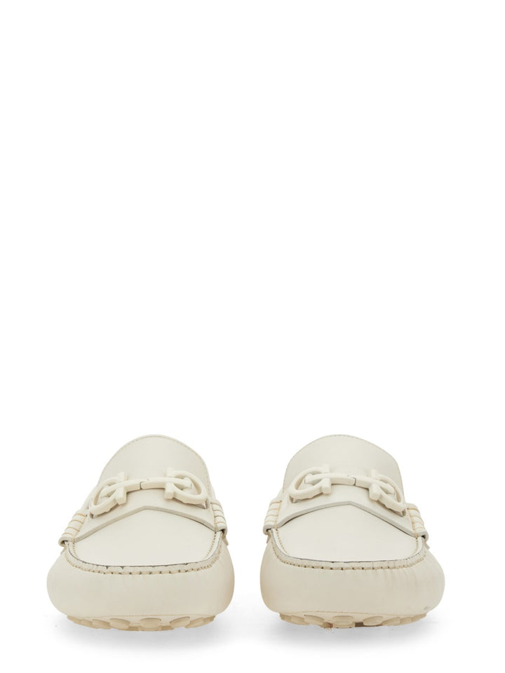 Ferragamo Loafers - White | Wanan Luxury