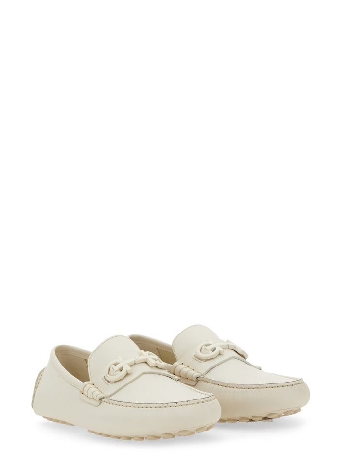 Ferragamo Loafers - White | Wanan Luxury