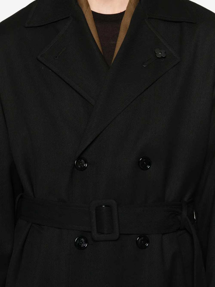 Lardini COAT - Black | 8565f654d111835a773ede00caecc16505b977c8