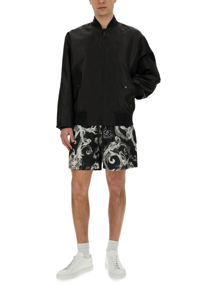 Versace Jeans Couture Jackets - Black | Wanan Luxury