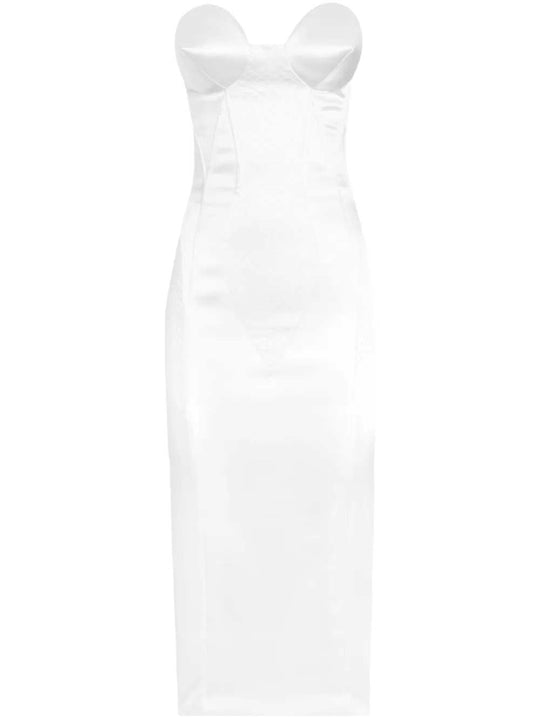 Midi Dress With Bodice