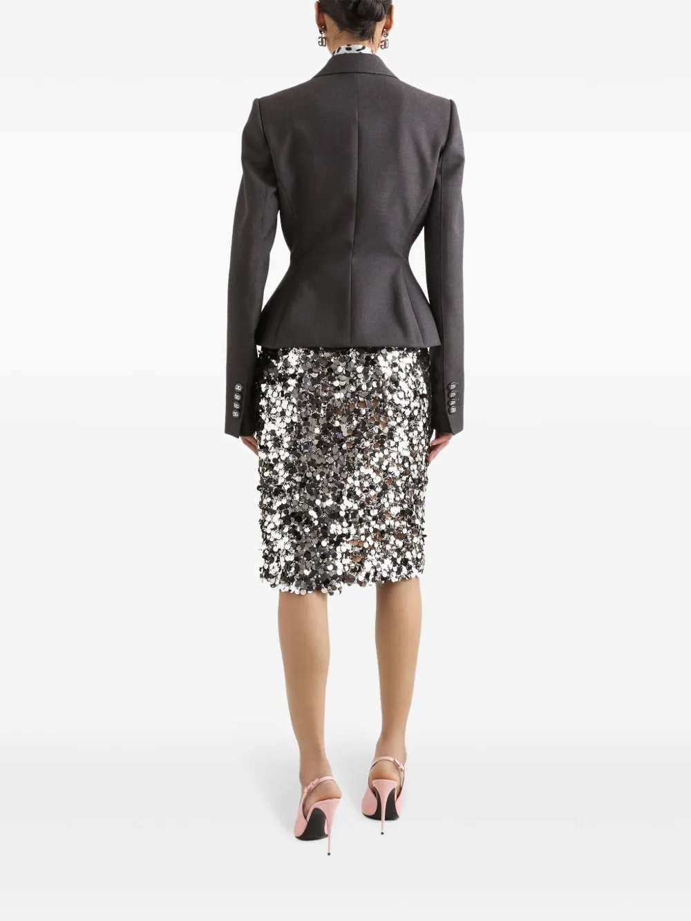 Dolce & Gabbana SKIRT - Metallic | 4d03cd8e4d877945dd61aac2852952d9c82bf3ea