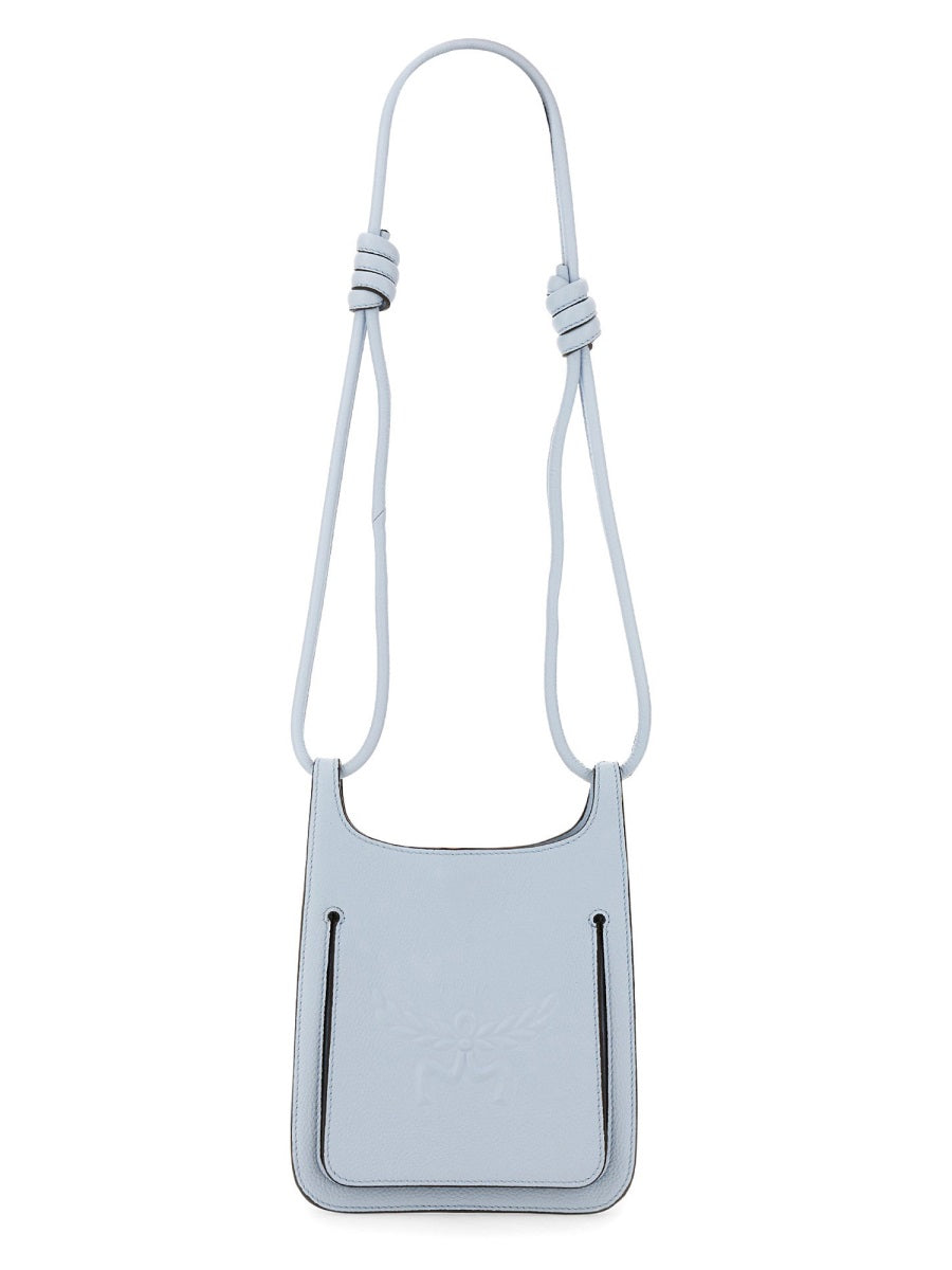 MCM Shoulder Bags - White, Light Blue | Wanan Luxury