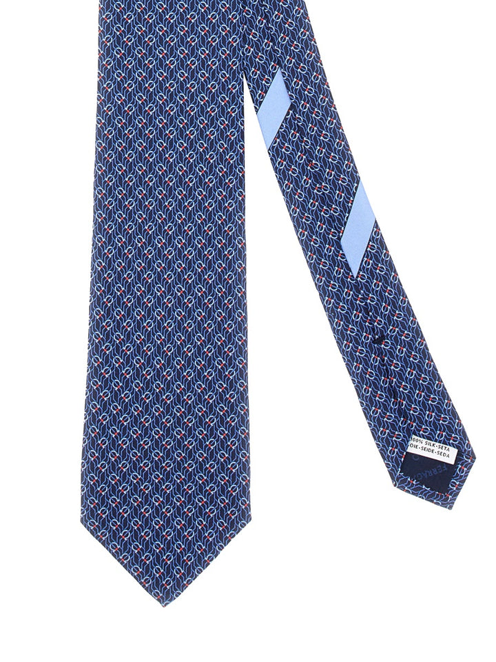 Ferragamo Ties & Papillon - Blue | Wanan Luxury