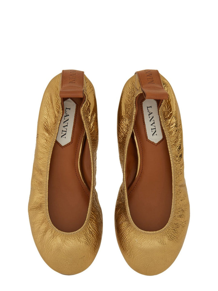 Lanvin Flat Shoes - Gold | Wanan Luxury