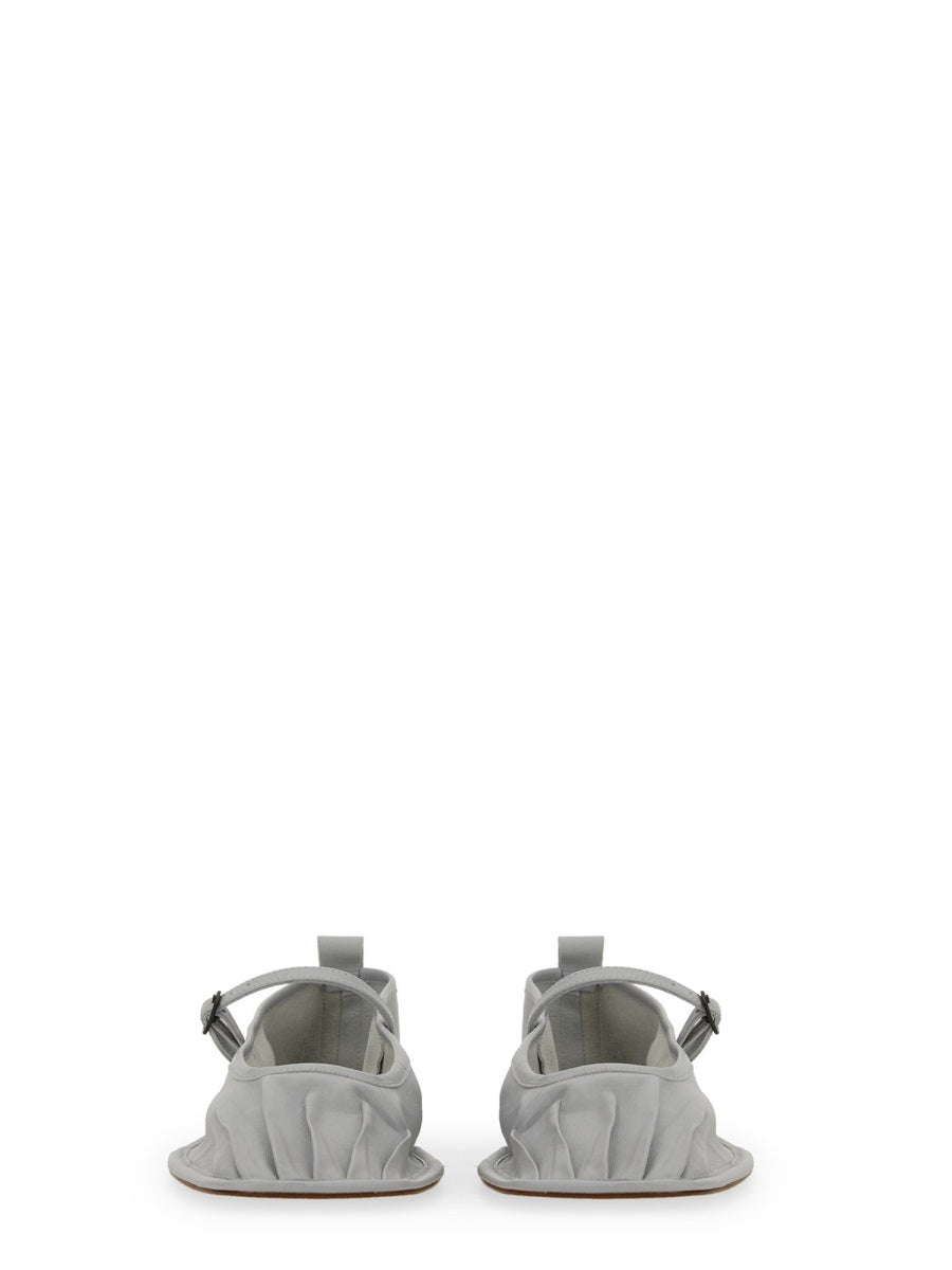 Hereu Flat Shoes - Grey | Wanan Luxury