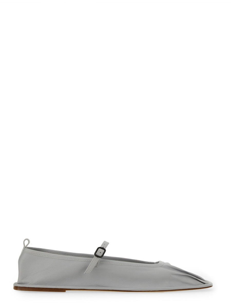 Hereu Flat Shoes - Grey | Wanan Luxury