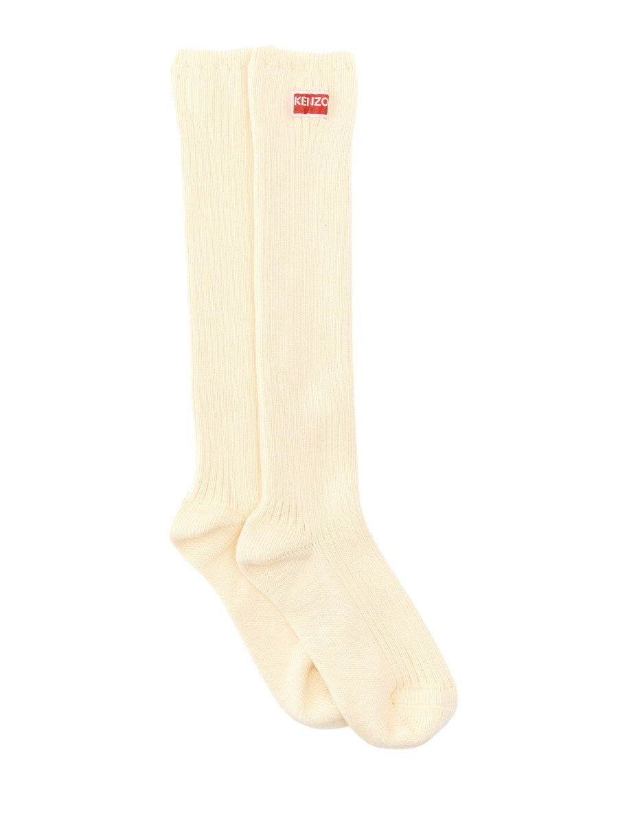 Kenzo Socks - White | Wanan Luxury