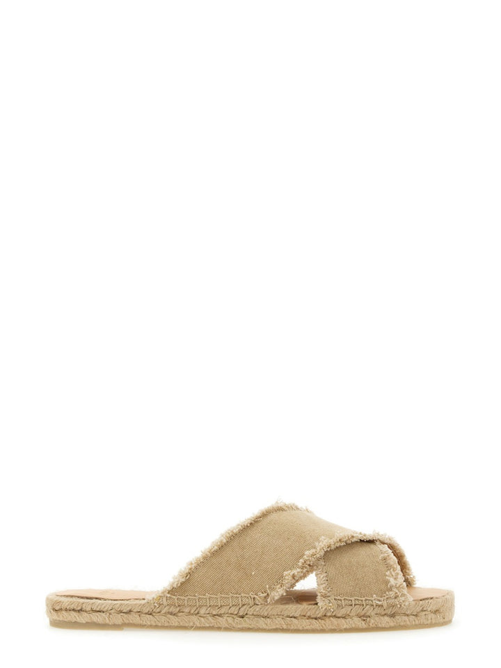 Castañer Flat Shoes - Beige | Wanan Luxury