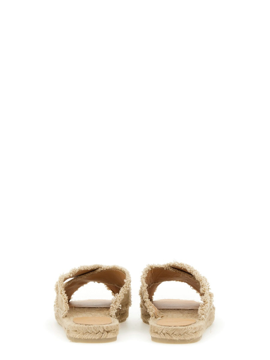 Castañer Flat Shoes - Beige | Wanan Luxury