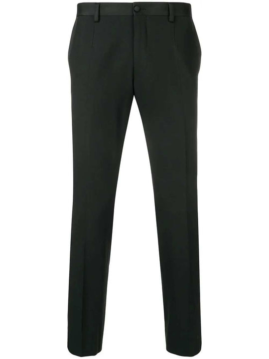 Slim-Fit Tailored Trousers