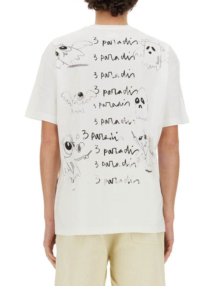 3.PARADIS T shirts - White | Wanan Luxury