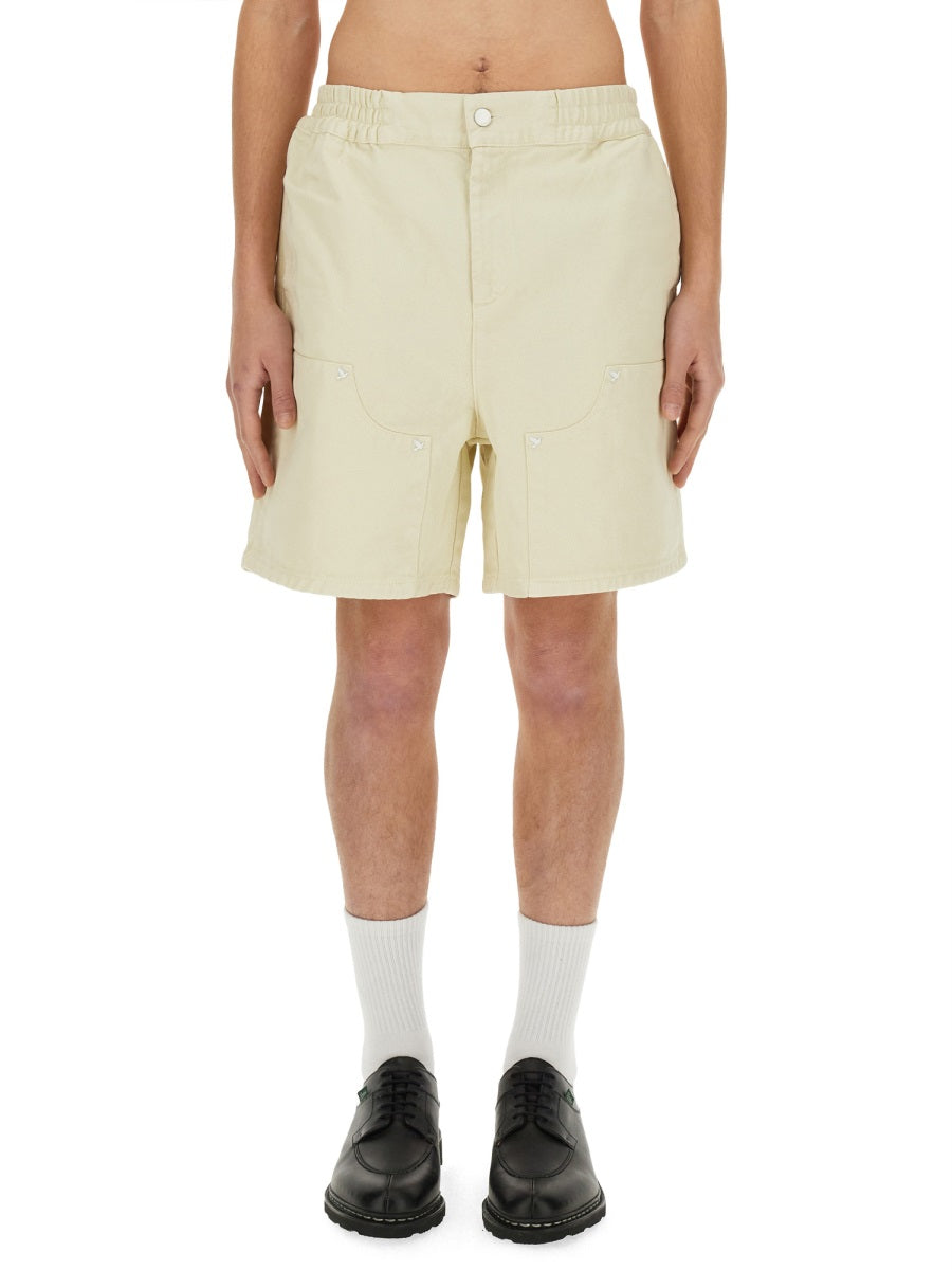 3.PARADIS Shorts - Beige | Wanan Luxury